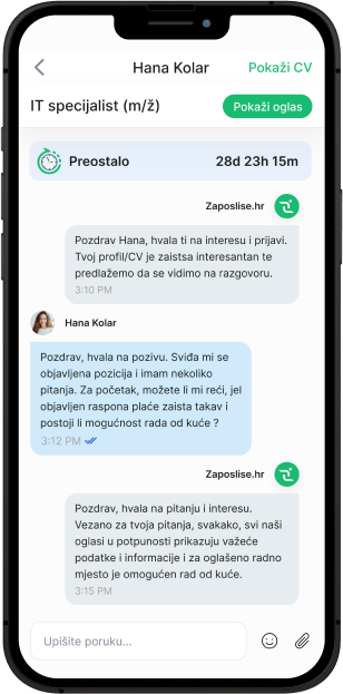 slika koja opisuje naslov: Razgovaraj s njima i zaposlise
